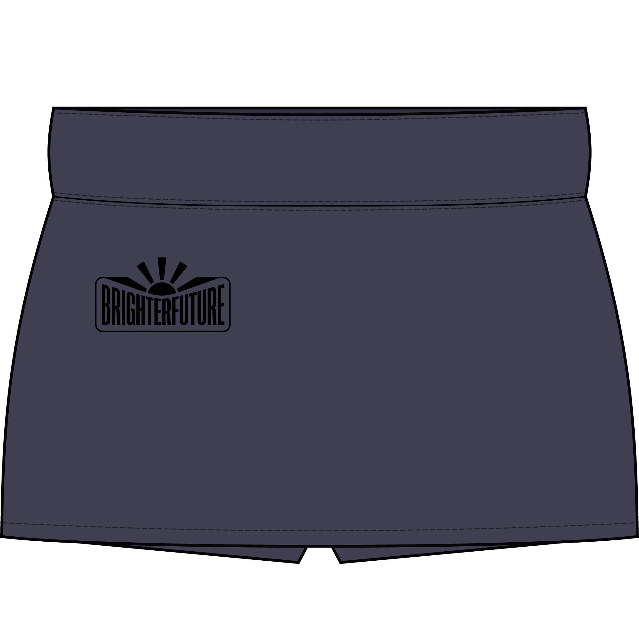 Brighter Future Women's Skort – Athletic Tennis & Golf Skort with Built-In Shorts