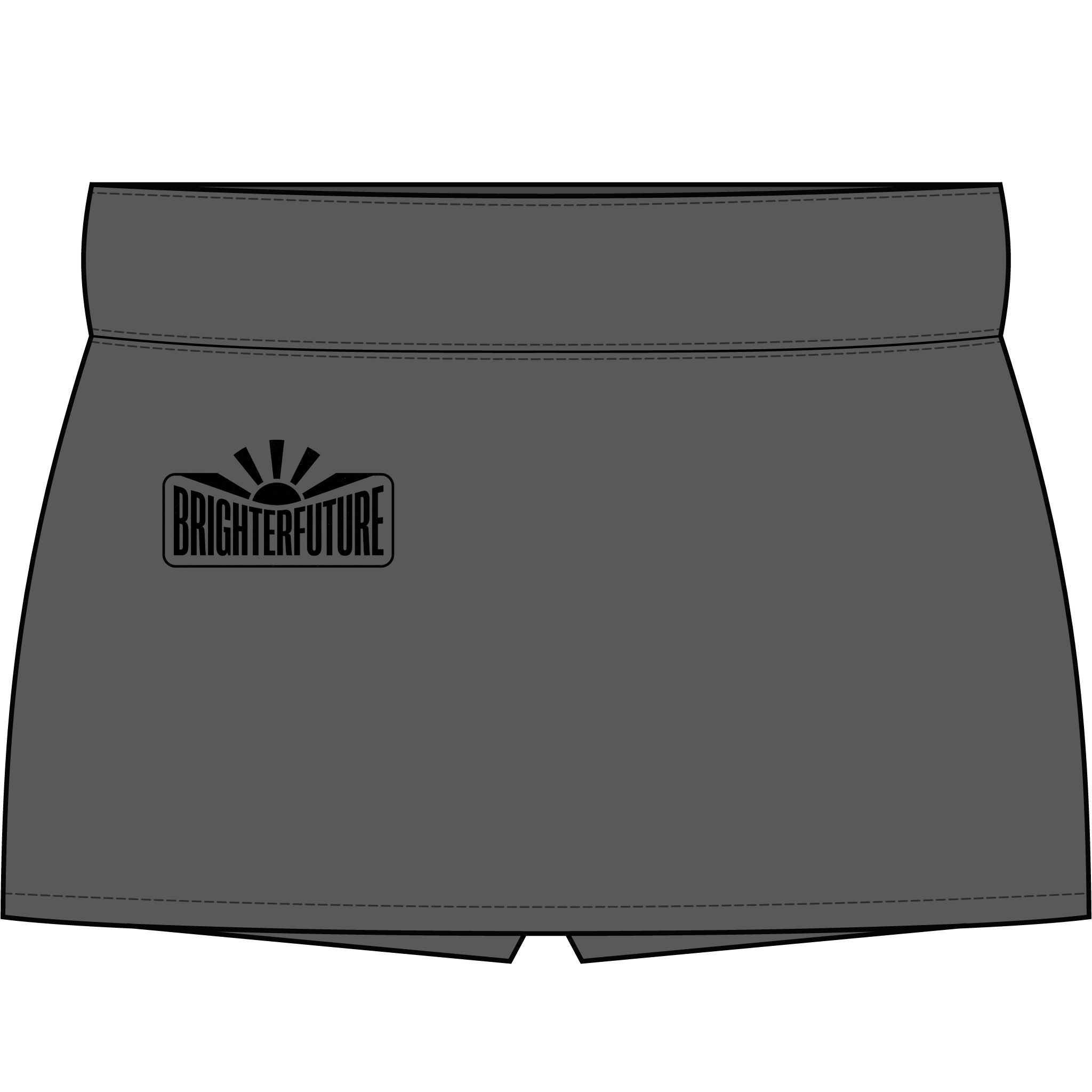 Brighter Future Women's Skort – Athletic Tennis & Golf Skort with Built-In Shorts