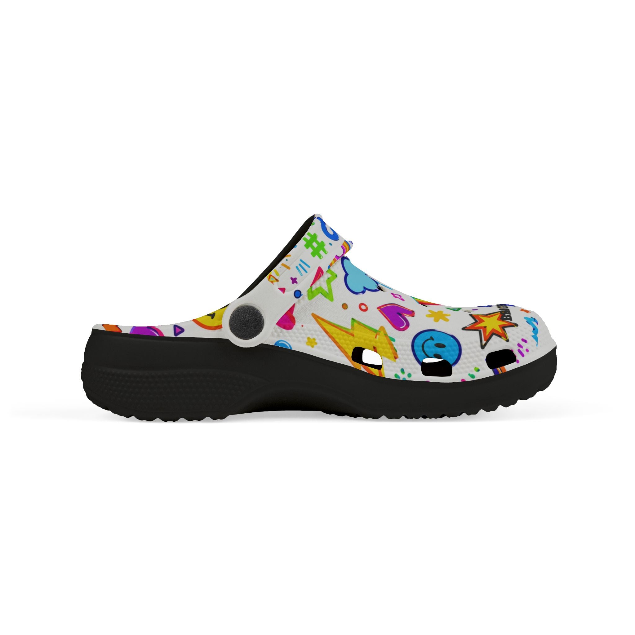 Kids EVA Foam Clogs — Lightweight All-Over Print Beach & Pool Shoes