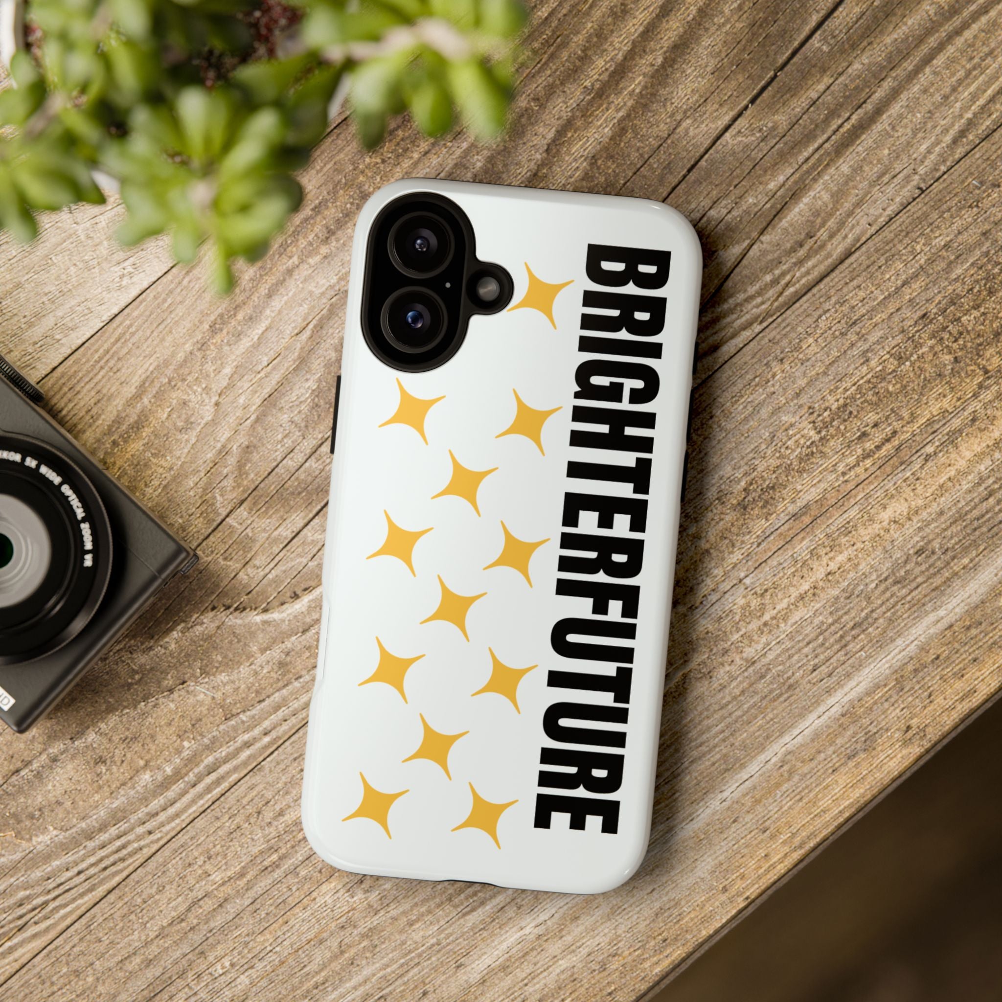 Bright Future Phone Case — Inspirational Sparkle Protective iPhone Case