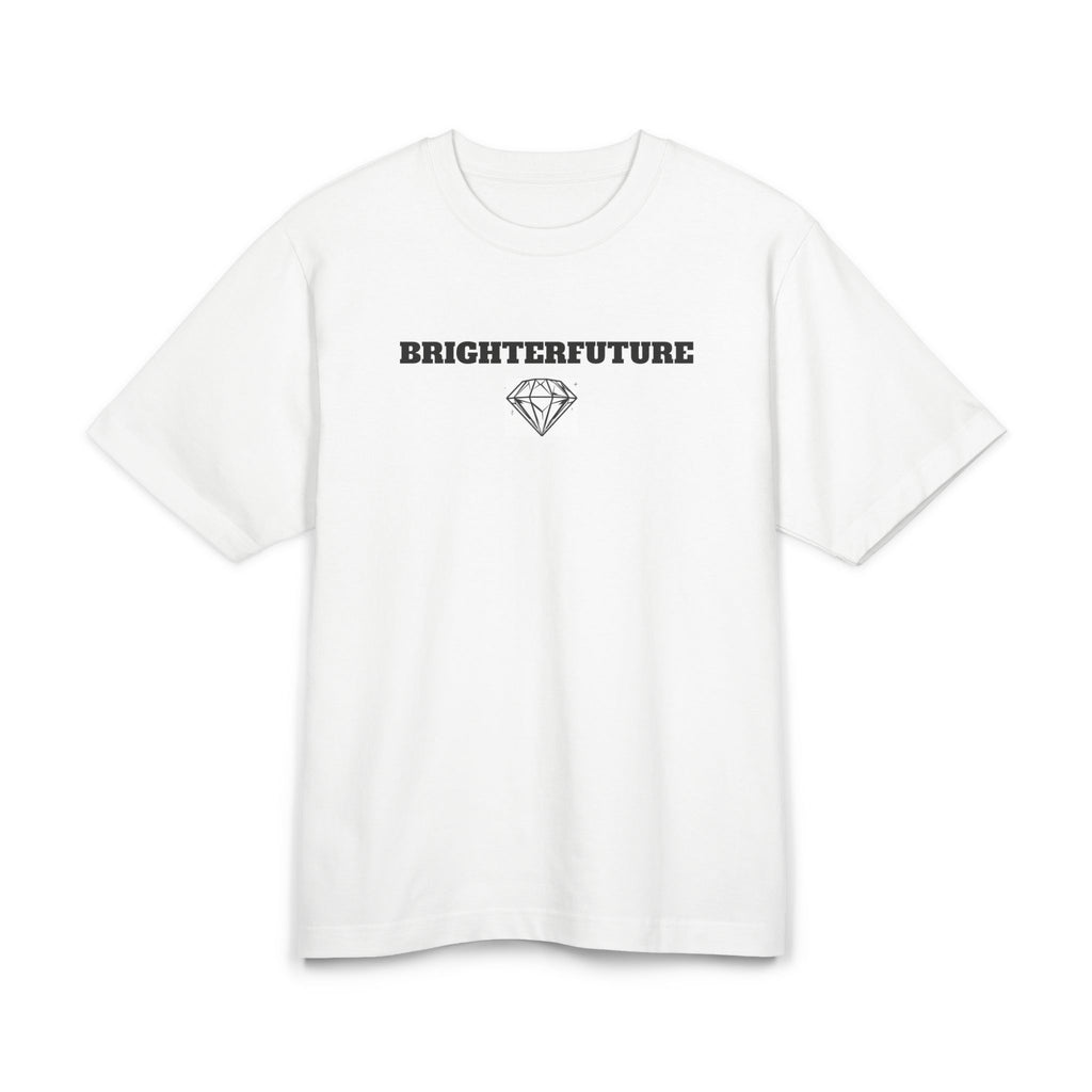 Brighter Future Lion Tee — Bold Graphic T‑Shirt with Diamond Chest Print