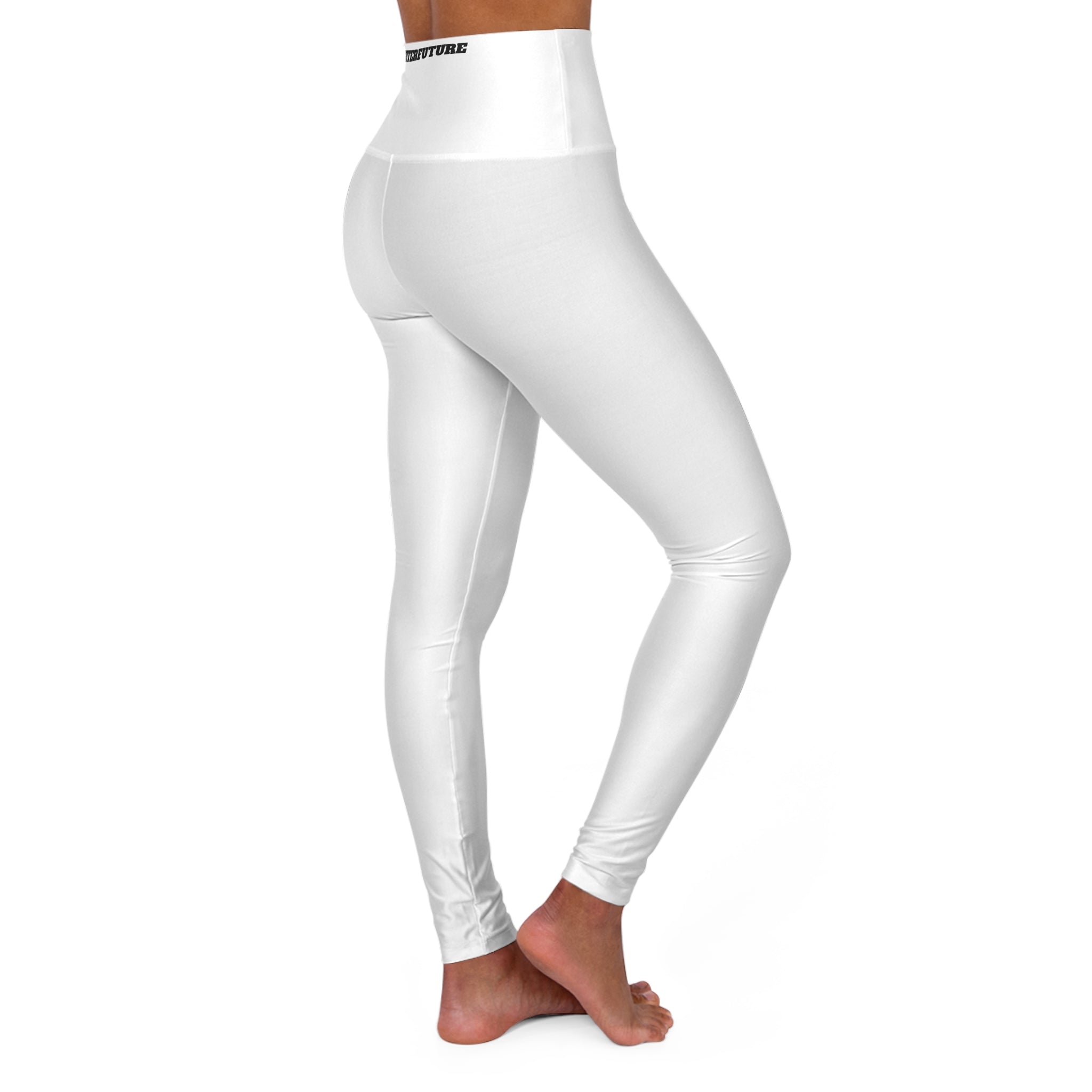 High-Waisted Yoga Leggings — All-Over Print Activewear
