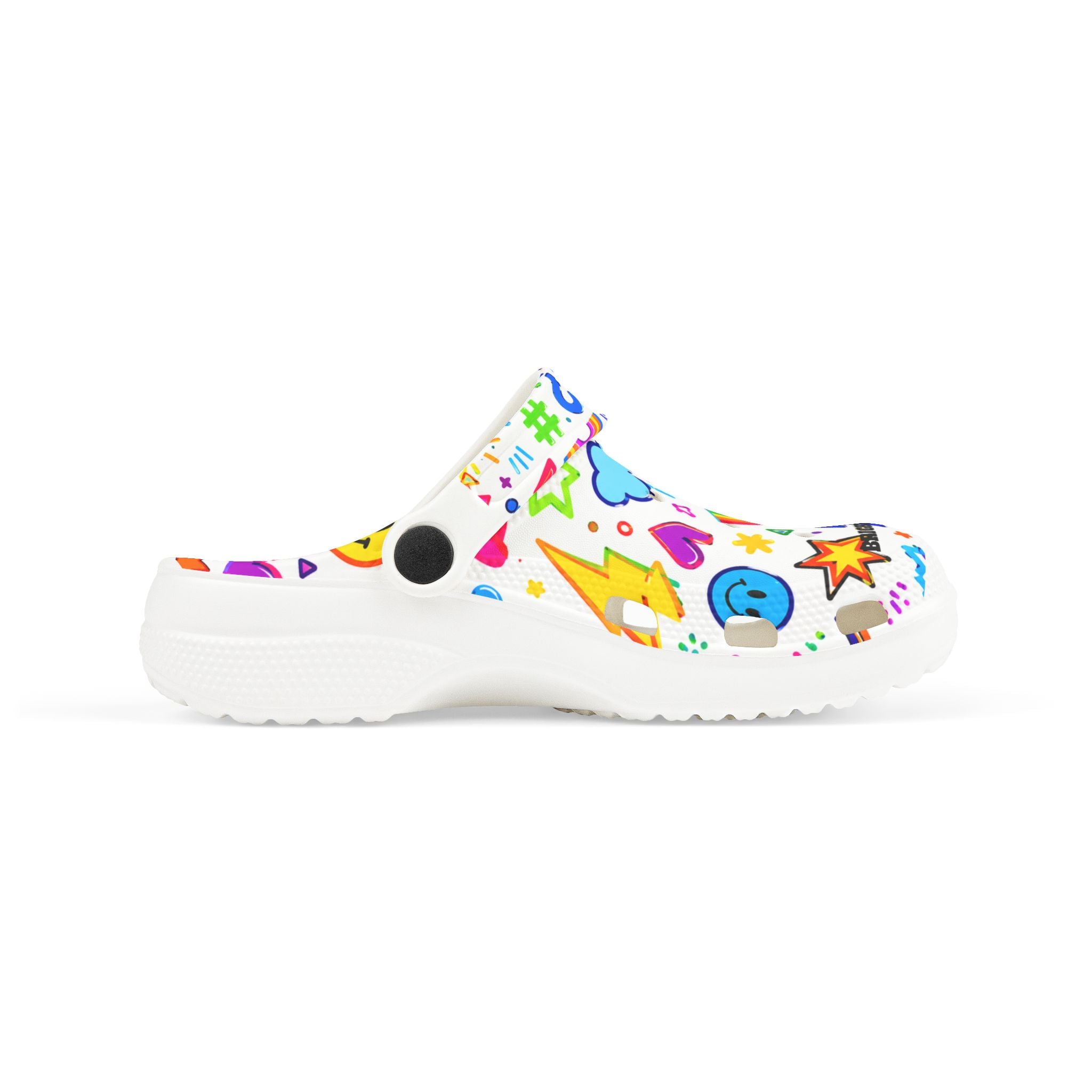 Kids EVA Foam Clogs — Lightweight All-Over Print Beach & Pool Shoes