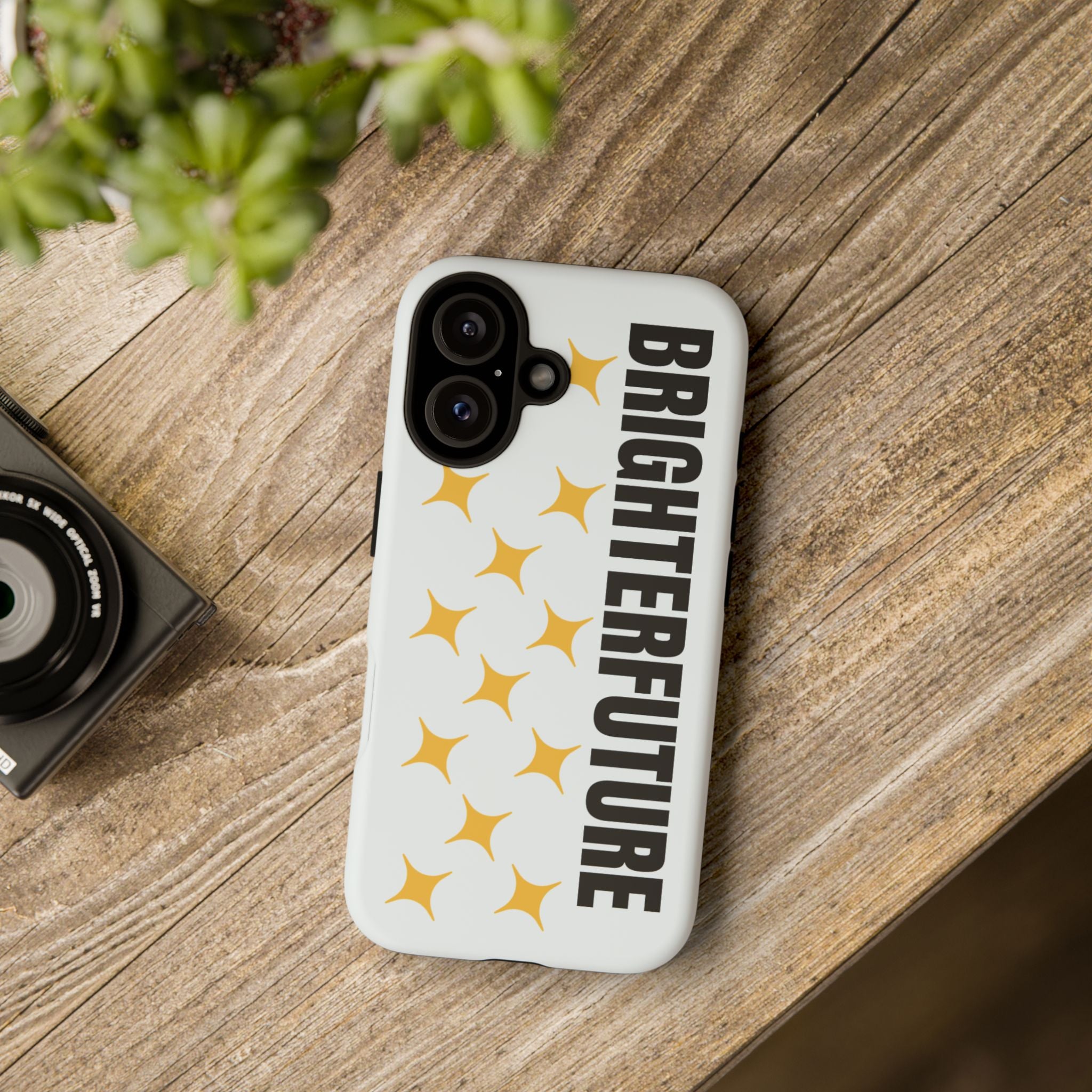 Bright Future Phone Case — Inspirational Sparkle Protective iPhone Case