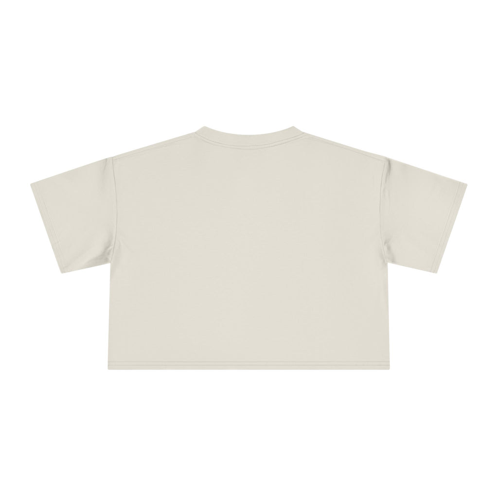 Brighter Future Sunflower Crop Tee — Positive Graphic Women's Crop Top