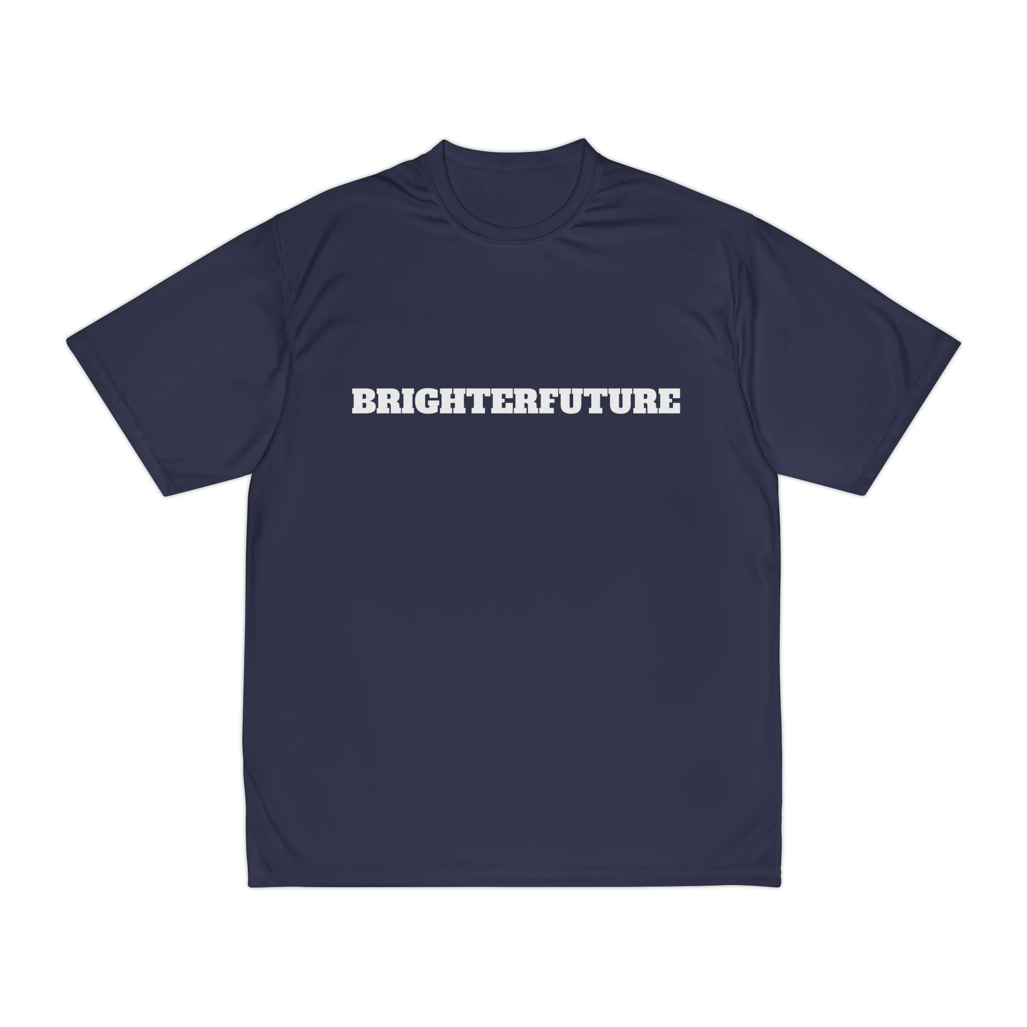 Performance T-Shirt — "BRIGHTERFUTURE" Motivational Athletic Tee