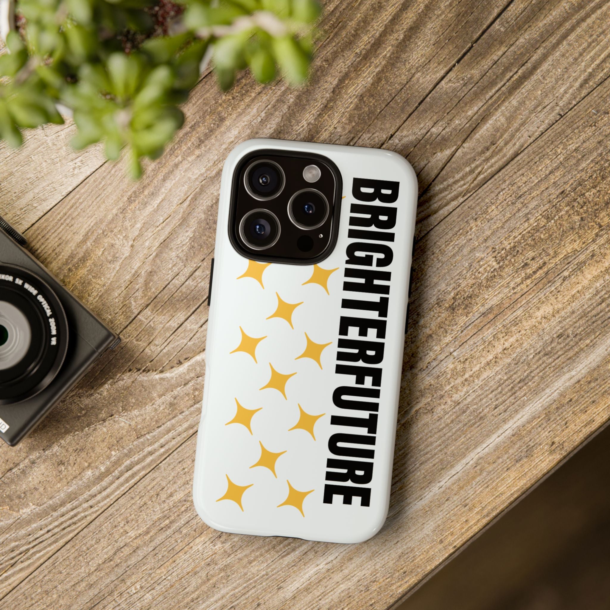 Bright Future Phone Case — Inspirational Sparkle Protective iPhone Case