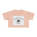 Brighter Future Sunflower Crop Tee — Positive Graphic Women's Crop Top