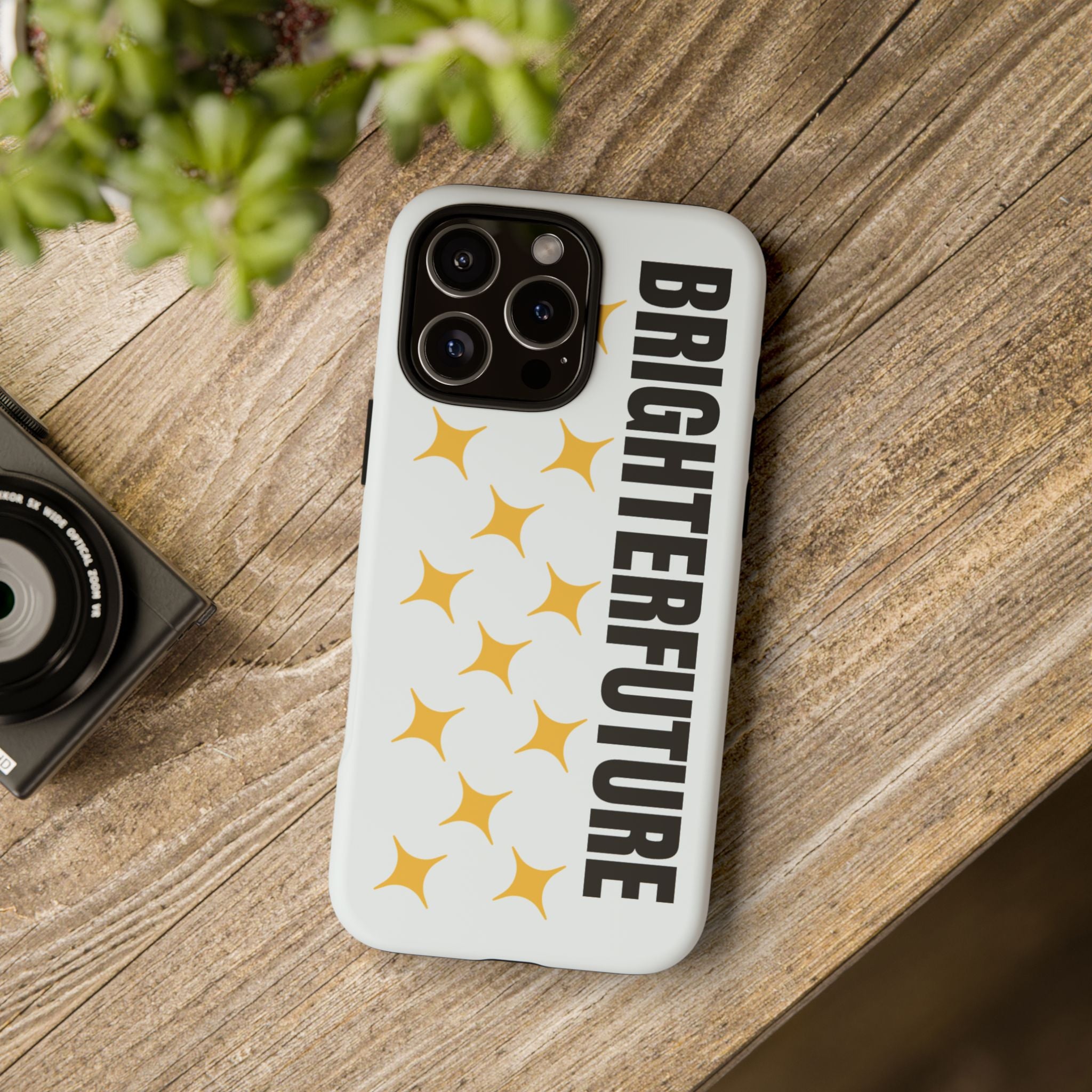 Bright Future Phone Case — Inspirational Sparkle Protective iPhone Case
