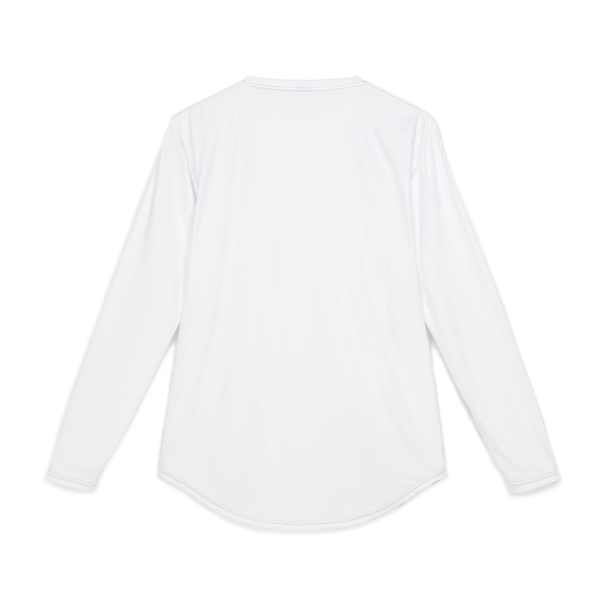 Men's UV Long Sleeve Shirt — 'BRIGHTERFUTURE' Minimal Logo Performance Tee
