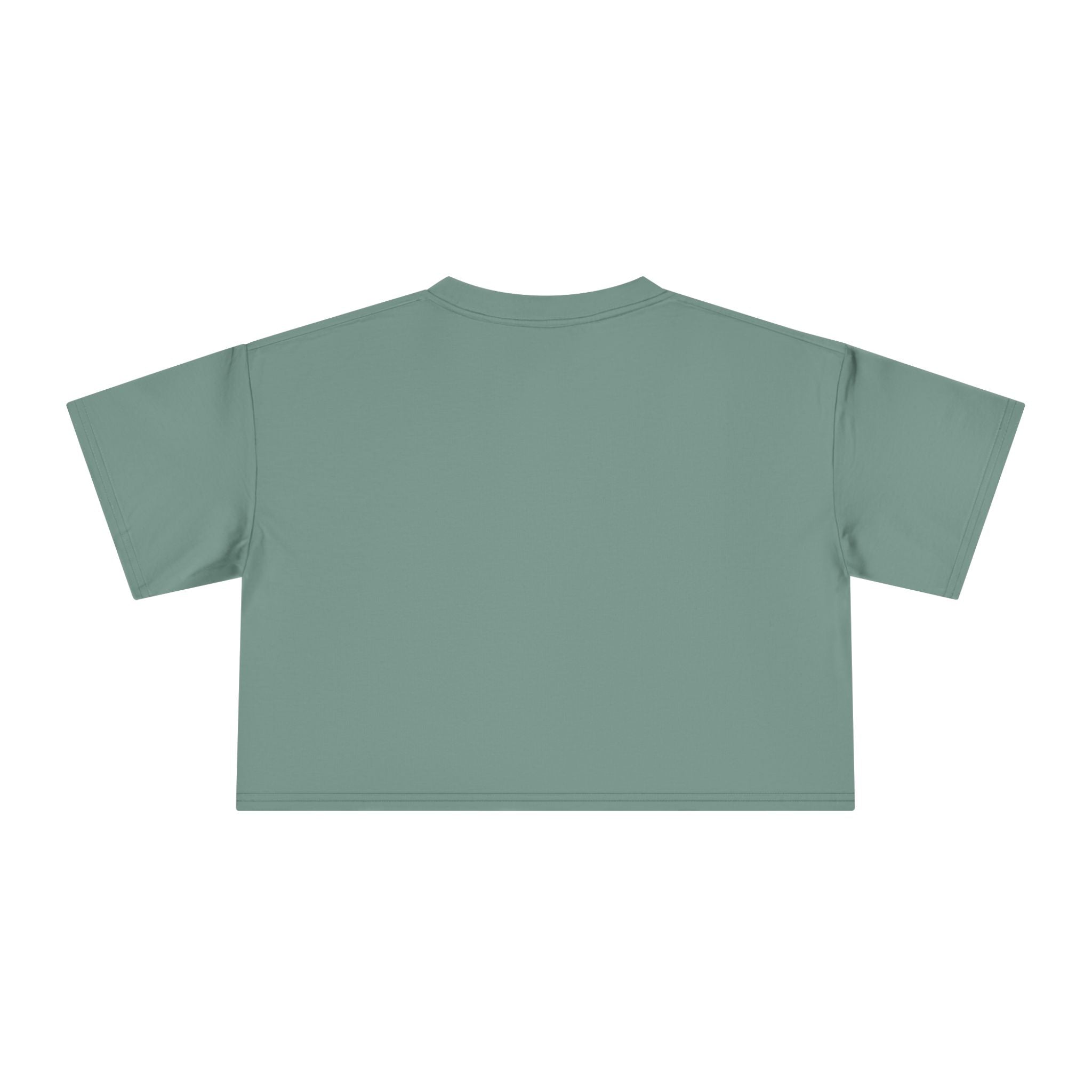 Brighter Future Sunflower Crop Tee — Positive Graphic Women's Crop Top