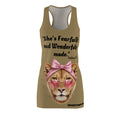 Fearfully and Wonderfully Made Racerback Dress — Lioness Graphic Faith Sundress