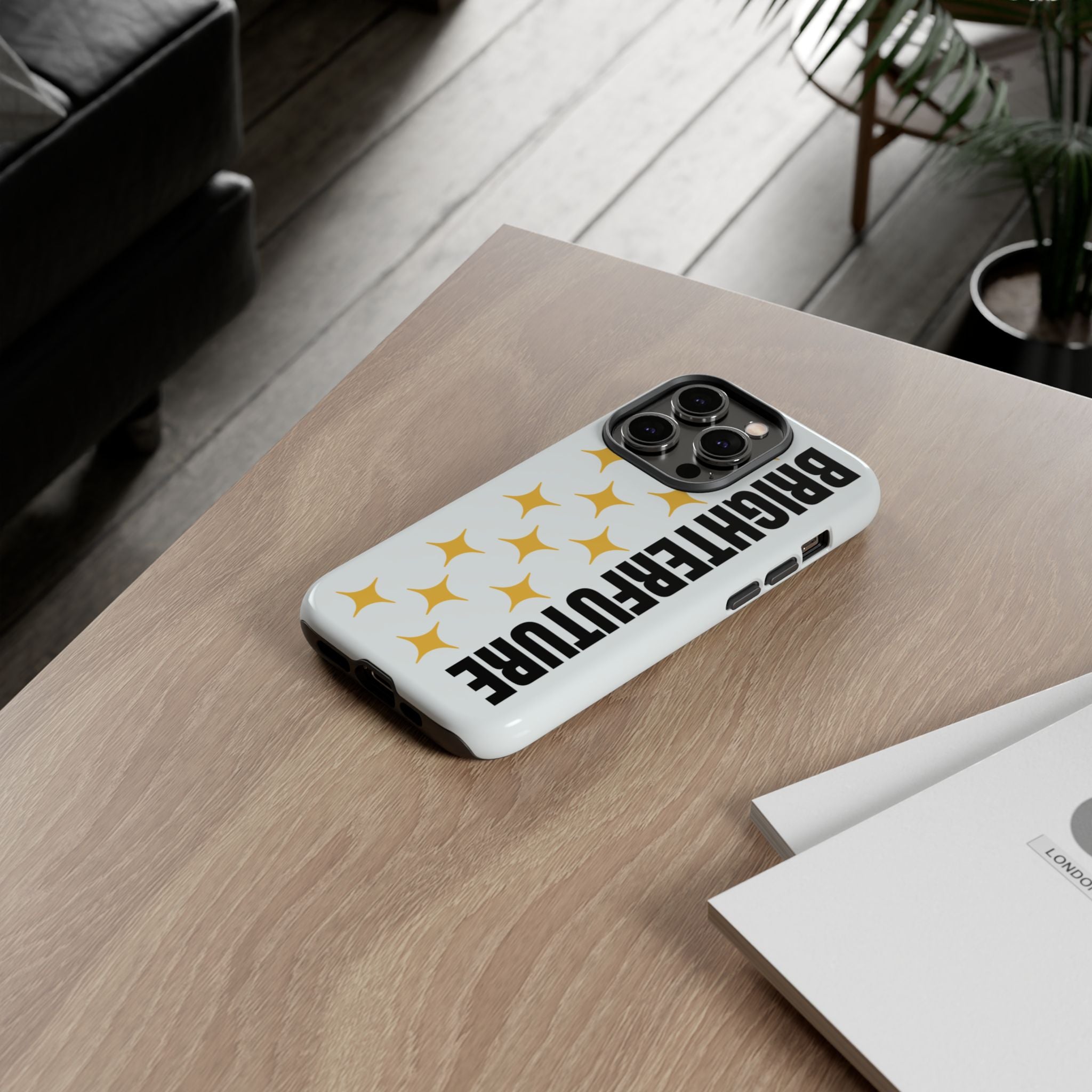 Bright Future Phone Case — Inspirational Sparkle Protective iPhone Case