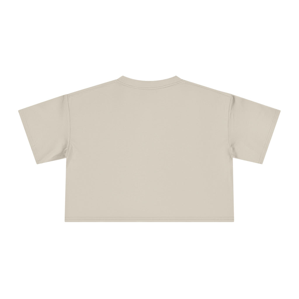 Brighter Future Sunflower Crop Tee — Positive Graphic Women's Crop Top