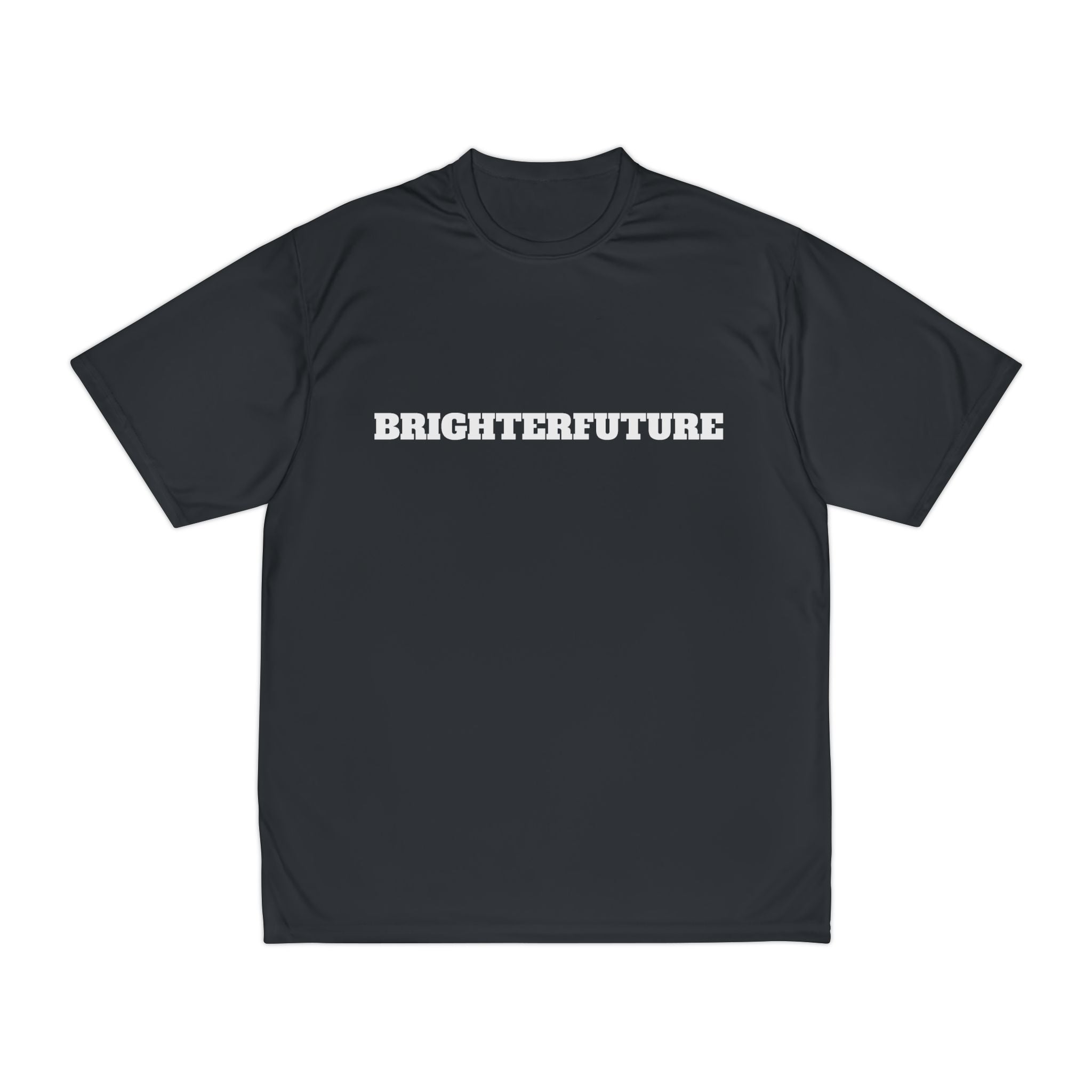 Performance T-Shirt — "BRIGHTERFUTURE" Motivational Athletic Tee