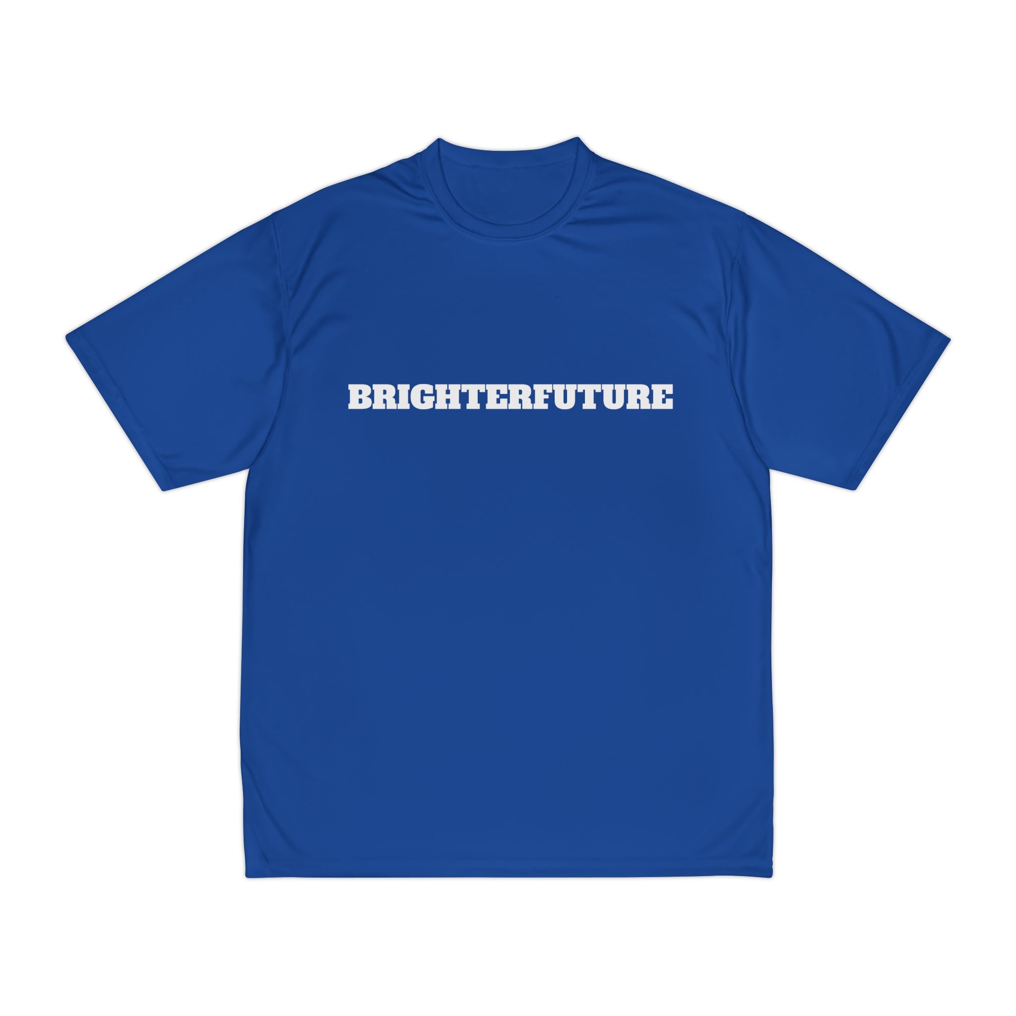 Performance T-Shirt — "BRIGHTERFUTURE" Motivational Athletic Tee