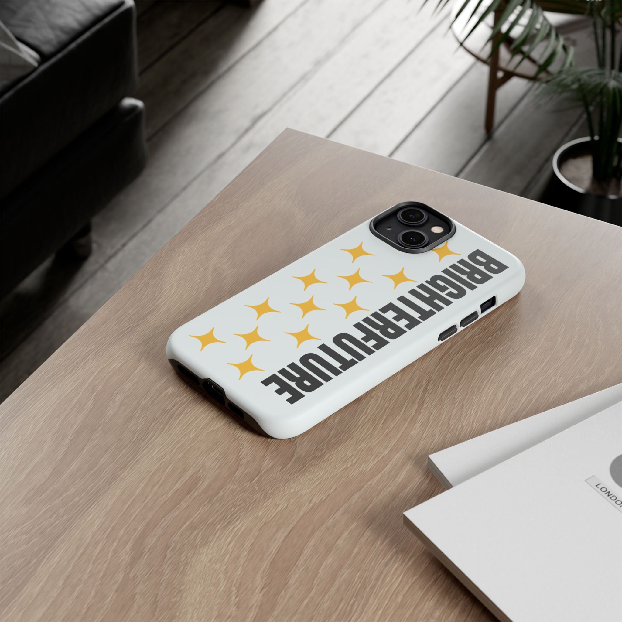 Bright Future Phone Case — Inspirational Sparkle Protective iPhone Case