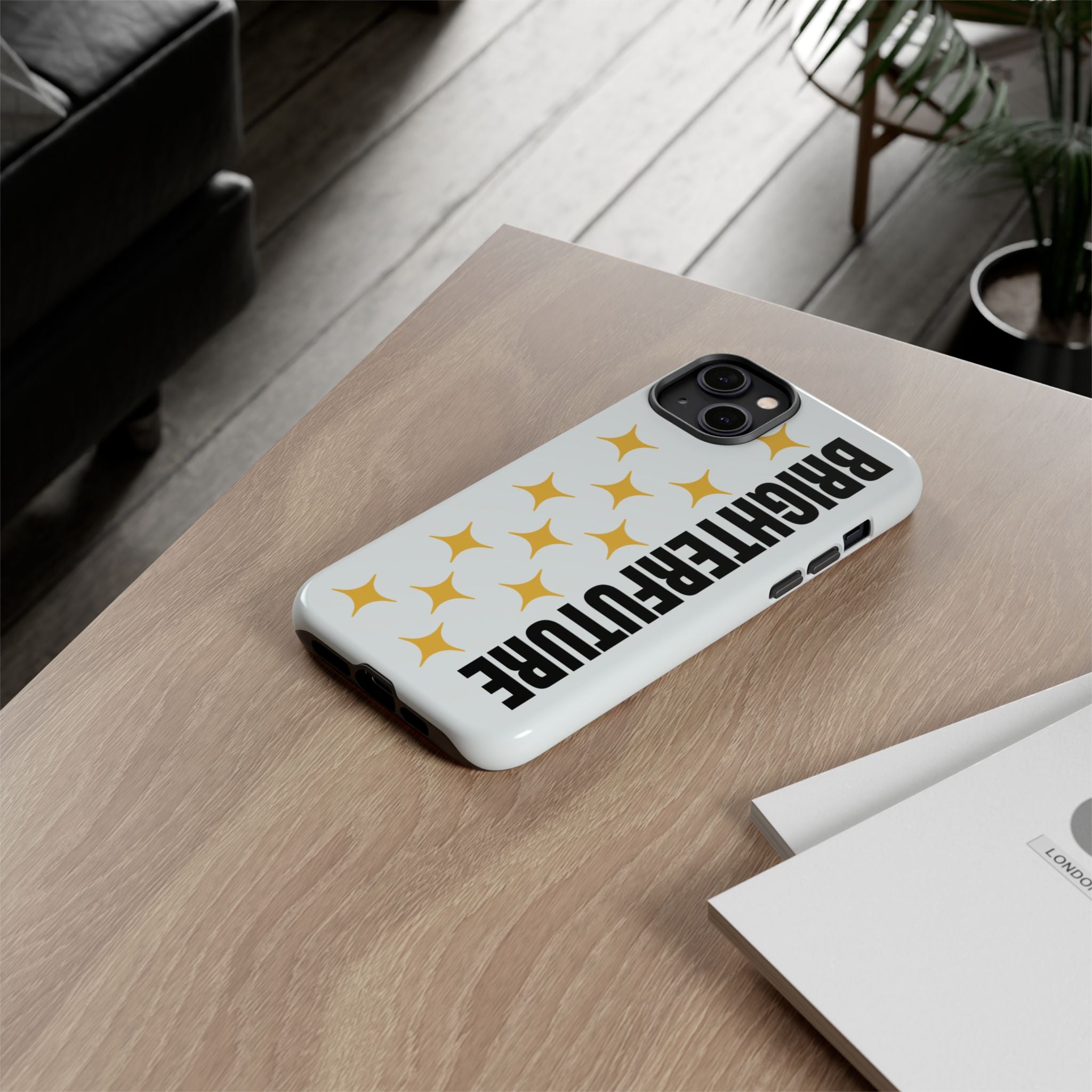 Bright Future Phone Case — Inspirational Sparkle Protective iPhone Case