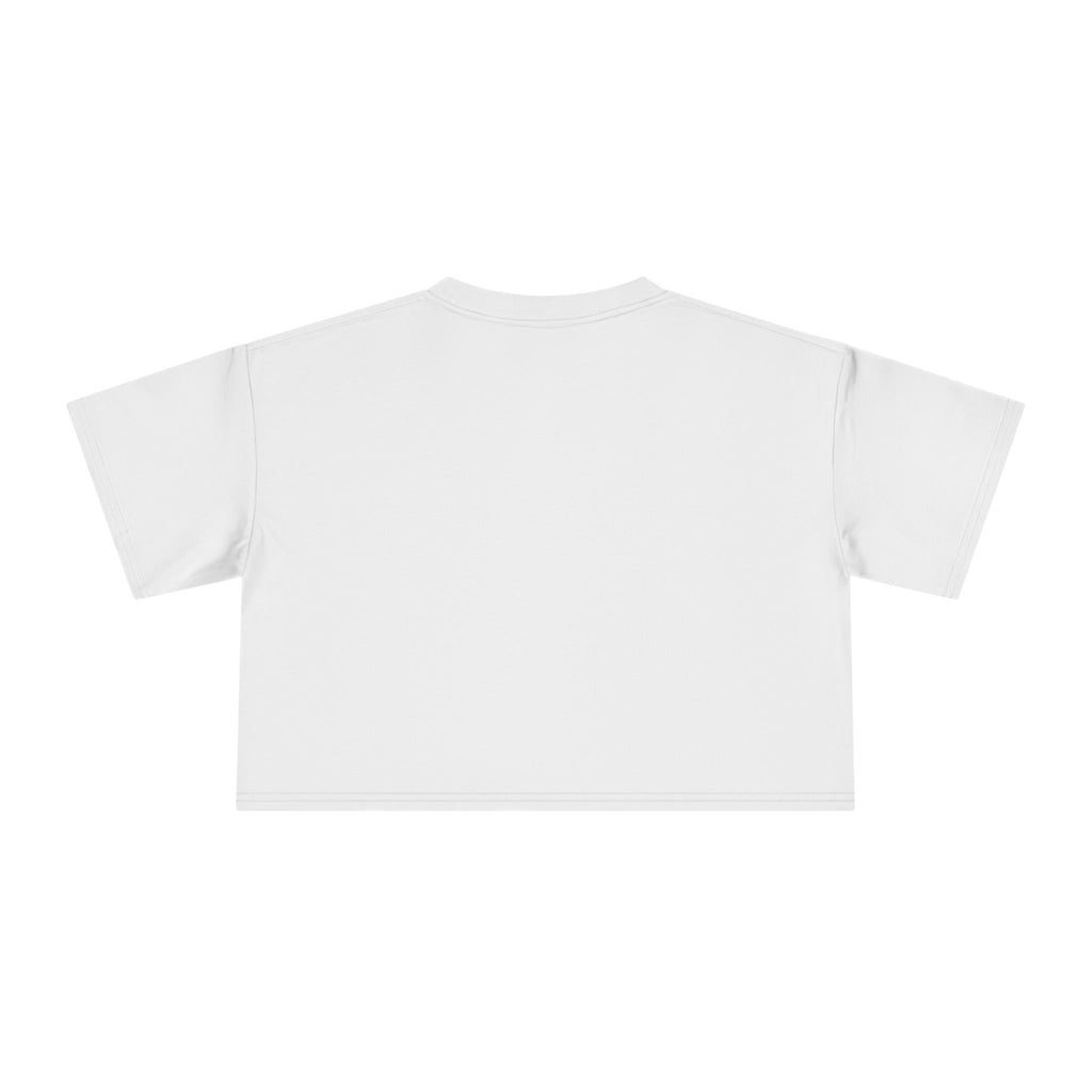 Brighter Future Sunflower Crop Tee — Positive Graphic Women's Crop Top