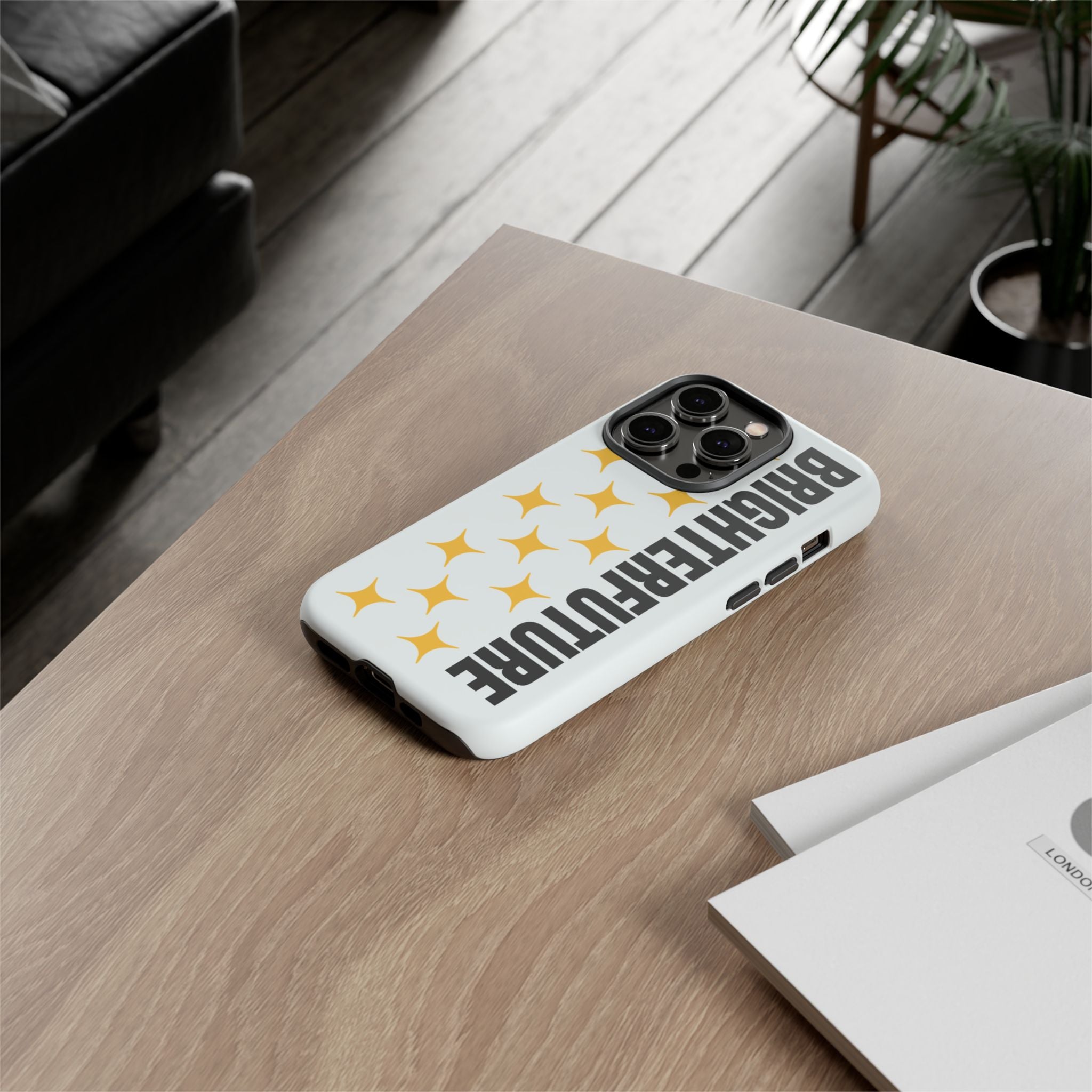 Bright Future Phone Case — Inspirational Sparkle Protective iPhone Case