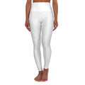 High-Waisted Yoga Leggings — All-Over Print Activewear