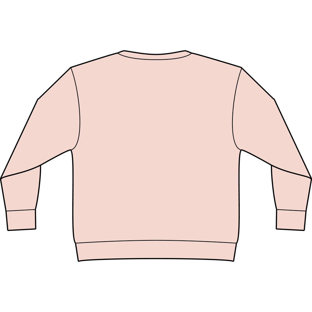 Lioness Graphic Sweatshirt — Pink Bow & Heart Sunglasses