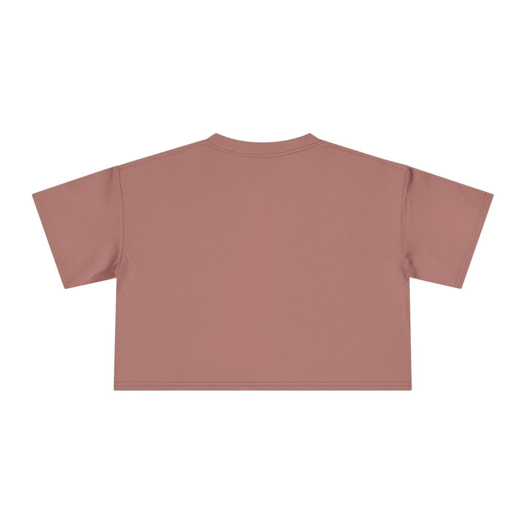 Brighter Future Sunflower Crop Tee — Positive Graphic Women's Crop Top