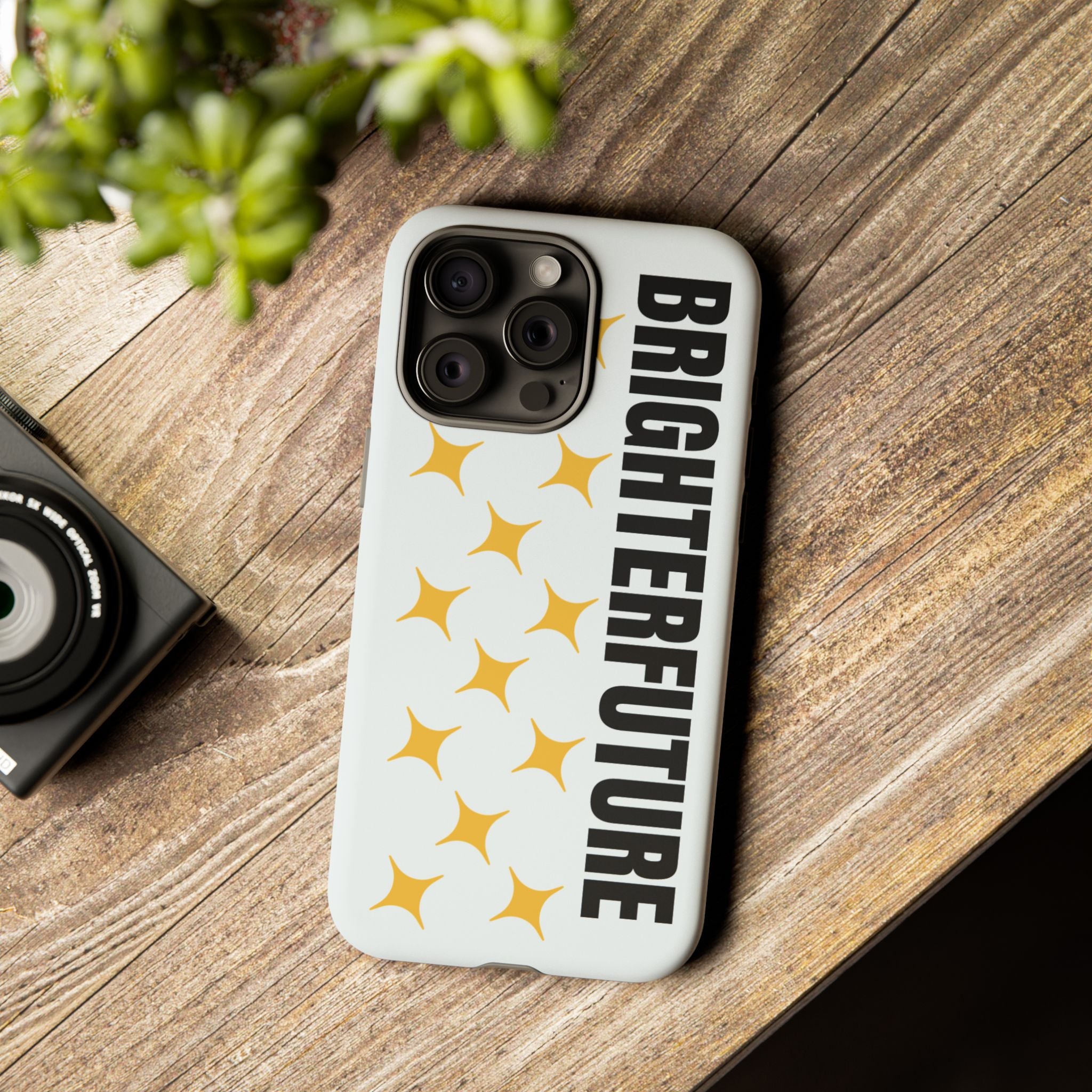 Bright Future Phone Case — Inspirational Sparkle Protective iPhone Case